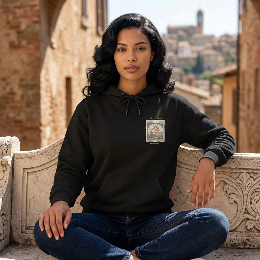 POSTMARKED Archive 001 Italy Hoodie – Heritage Stamp Collection